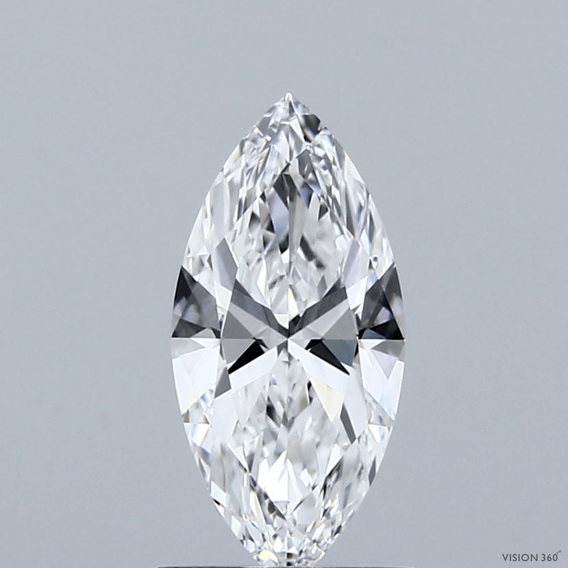 1.09 Carat Marquise Lab Grown Diamond, Excellent Polish, D Color, VVS2 Clarity