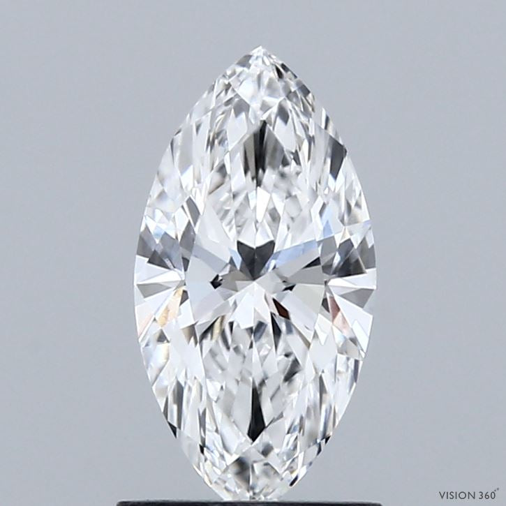 1.10 Carat Marquise Lab Grown Diamond, Excellent Polish, D Color, VVS2 Clarity