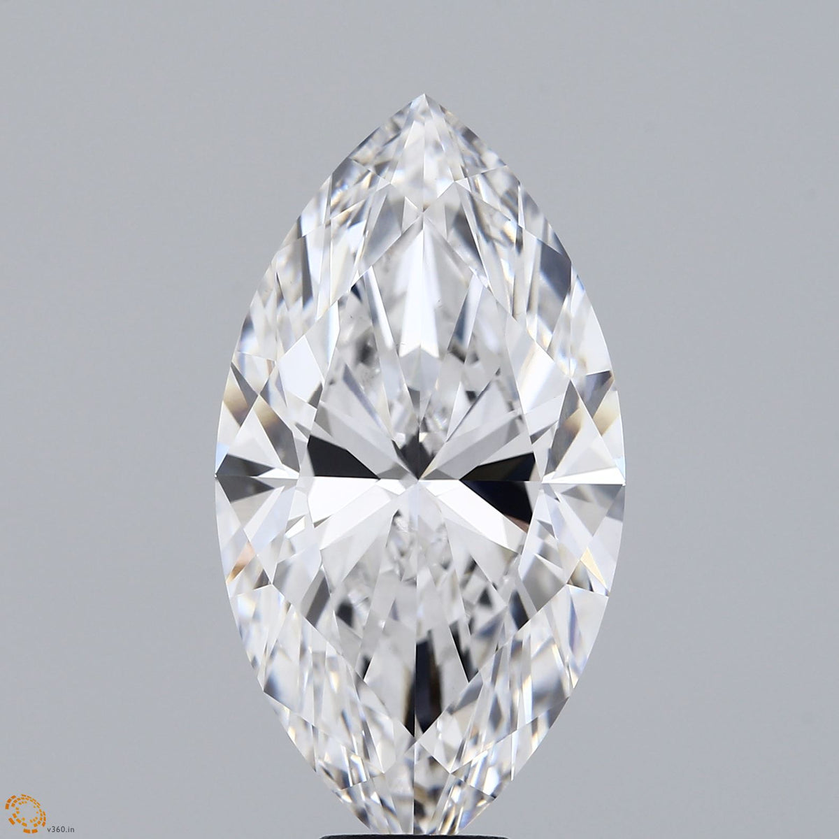 11.20 Carat Marquise Lab Grown Diamond, Excellent Polish, E Color, VVS2 Clarity