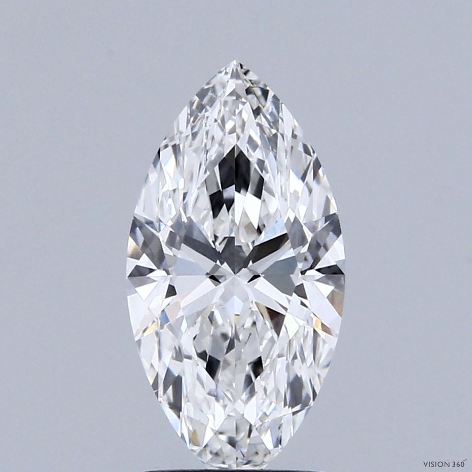 2.00 Carat Marquise Lab Grown Diamond, Excellent Polish, F Color, VVS2 Clarity