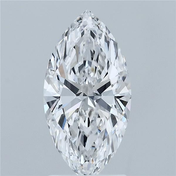 2.01 Carat Marquise Lab Grown Diamond, Excellent Polish, D Color, VVS1 Clarity