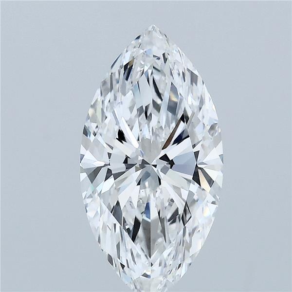 2.01 Carat Marquise Lab Grown Diamond, Excellent Polish, E Color, VS1 Clarity
