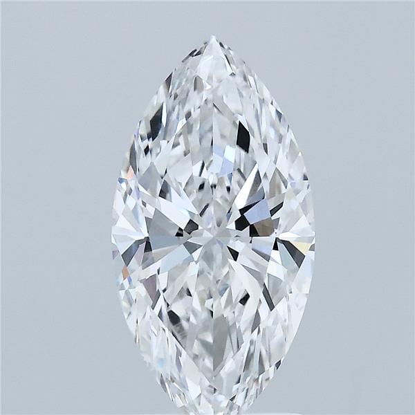 2.02 Carat Marquise Lab Grown Diamond, Excellent Polish, E Color, VVS2 Clarity