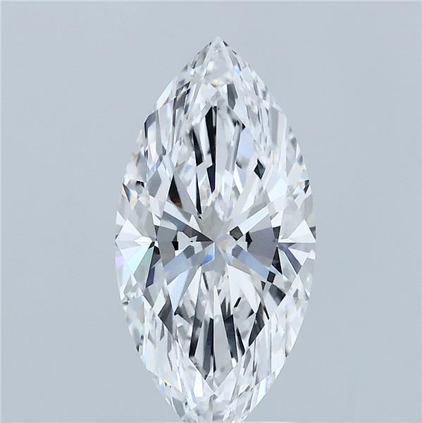 2.06 Carat Marquise Lab Grown Diamond, Excellent Polish, D Color, VVS1 Clarity