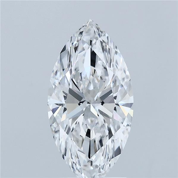 2.07 Carat Marquise Lab Grown Diamond, Excellent Polish, D Color, VS1 Clarity