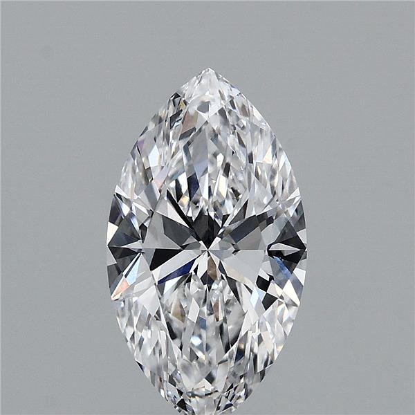 2.19 Carat Marquise Lab Grown Diamond, Excellent Polish, D Color, VVS1 Clarity