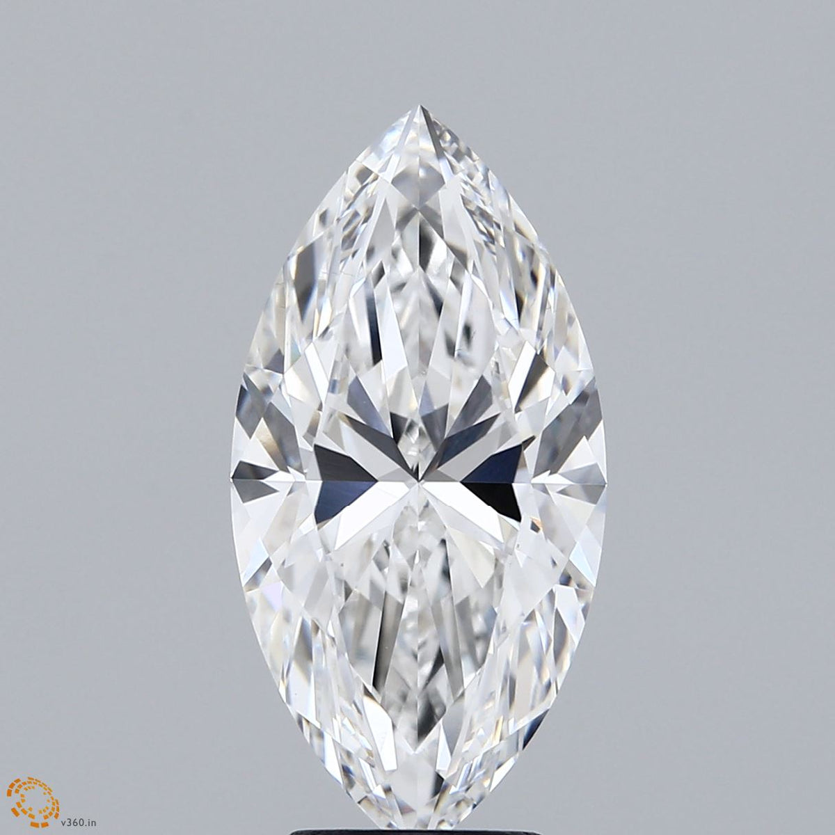4.26 Carat Marquise Lab Grown Diamond, Excellent Polish, E Color, VS1 Clarity