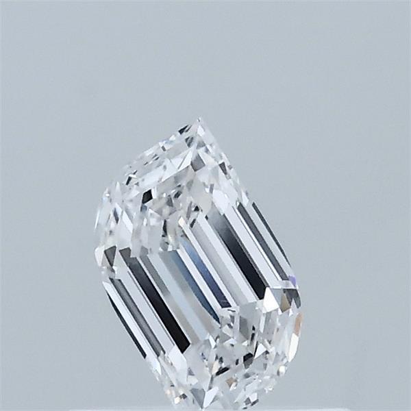 0.49 Carat Modified Leaf Step Cut Lab Grown Diamond, Excellent Polish, D Color, VVS2 Clarity