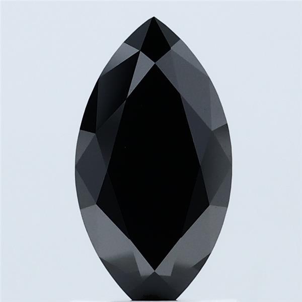 1.05 Carat Marquise Lab Grown Diamond, Fancy Black Color