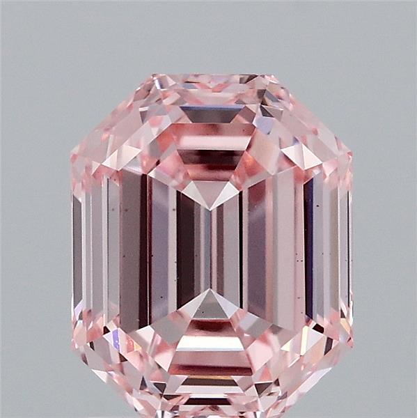 2.00 Carat Other Lab Grown Diamond, Fancy Intense Pink Color, VS1 Clarity
