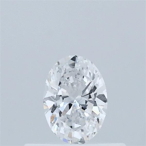 0.31 Carat Oval Lab Grown Diamond, Very Good Polish, D Color, VVS1 Clarity