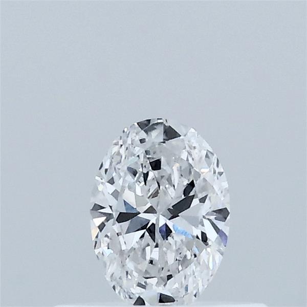 0.31 Carat Oval Lab Grown Diamond, Very Good Polish, D Color, VVS2 Clarity