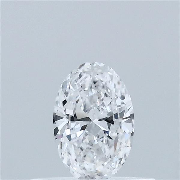 0.31 Carat Oval Lab Grown Diamond, Very Good Polish, D Color, VVS2 Clarity