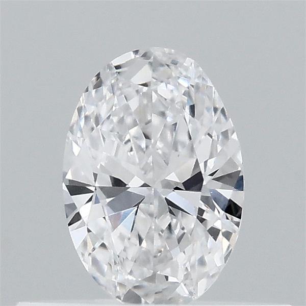 0.31 Carat Oval Lab Grown Diamond, Very Good Polish, D Color, VVS2 Clarity
