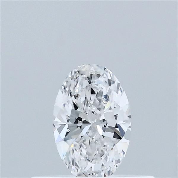0.32 Carat Oval Lab Grown Diamond, Excellent Polish, D Color, VVS2 Clarity