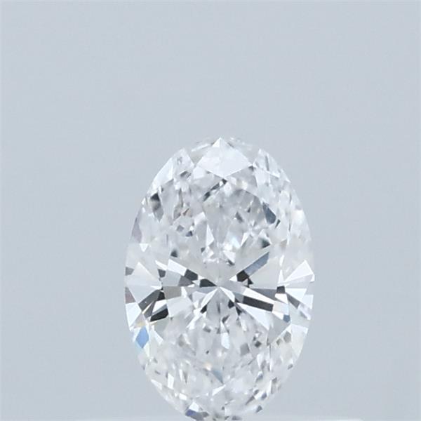 0.32 Carat Oval Lab Grown Diamond, Very Good Polish, D Color, VVS2 Clarity