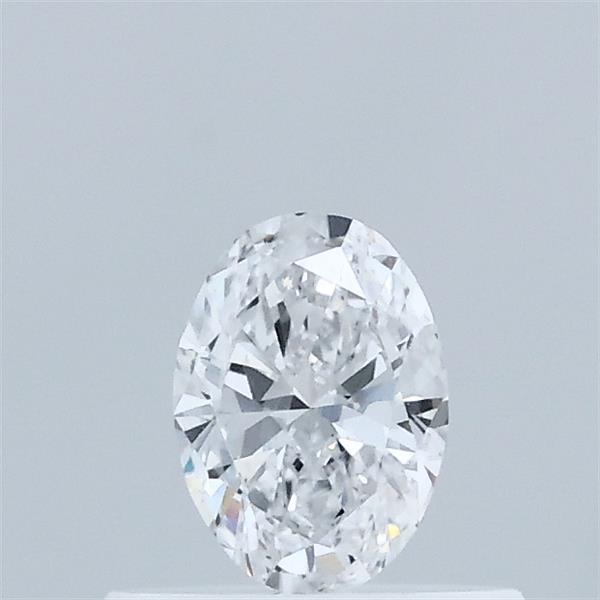 0.32 Carat Oval Lab Grown Diamond, Very Good Polish, D Color, VVS2 Clarity