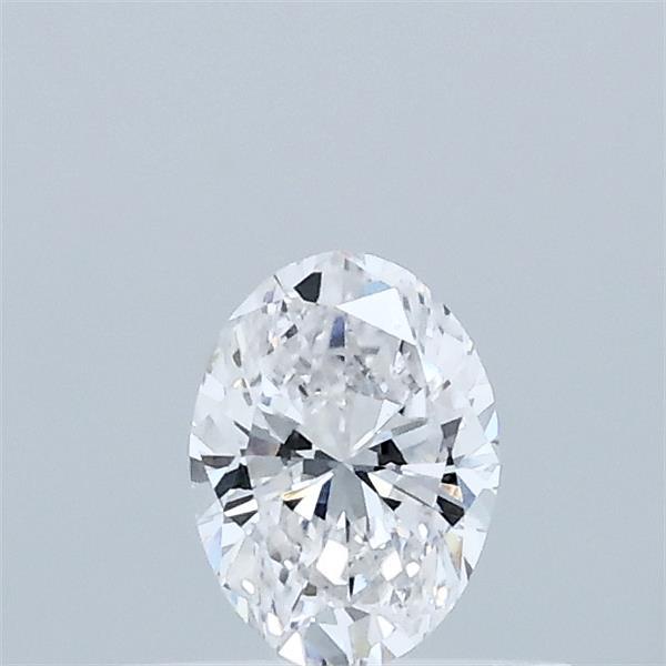 0.33 Carat Oval Lab Grown Diamond, Very Good Polish, D Color, VS1 Clarity