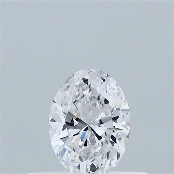 0.33 Carat Oval Lab Grown Diamond, Very Good Polish, D Color, VVS1 Clarity