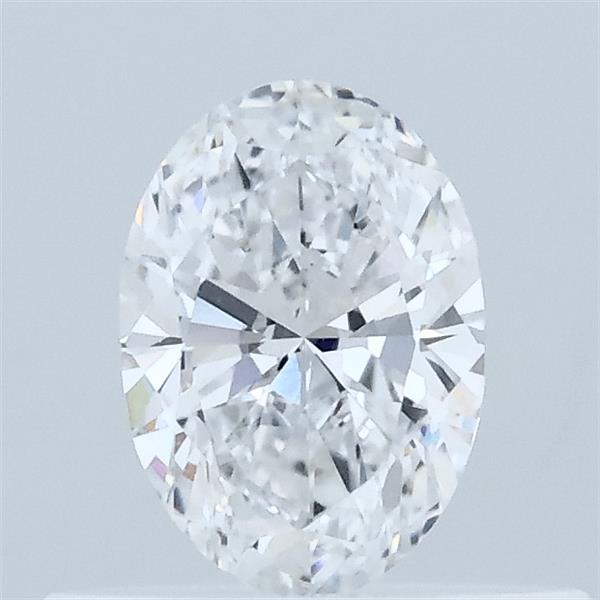 0.33 Carat Oval Lab Grown Diamond, Very Good Polish, D Color, VVS2 Clarity