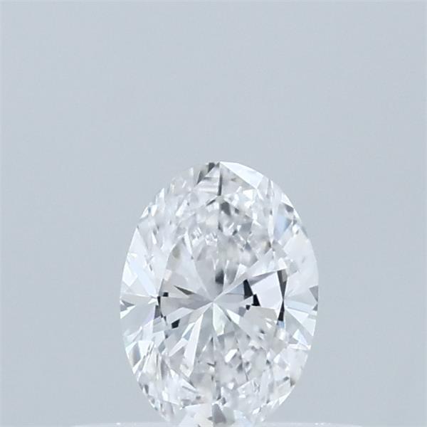 0.34 Carat Oval Lab Grown Diamond, Very Good Polish, D Color, VS1 Clarity