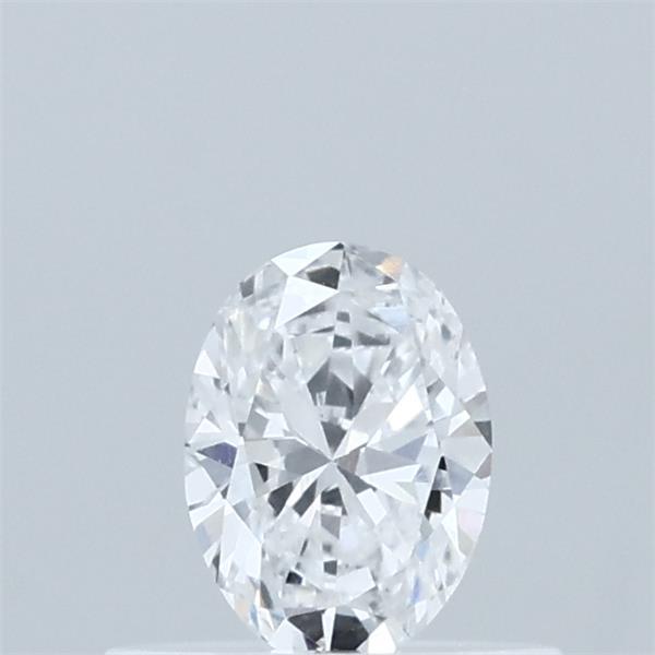 0.34 Carat Oval Lab Grown Diamond, Very Good Polish, D Color, VS1 Clarity