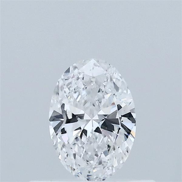 0.34 Carat Oval Lab Grown Diamond, Very Good Polish, D Color, VS1 Clarity