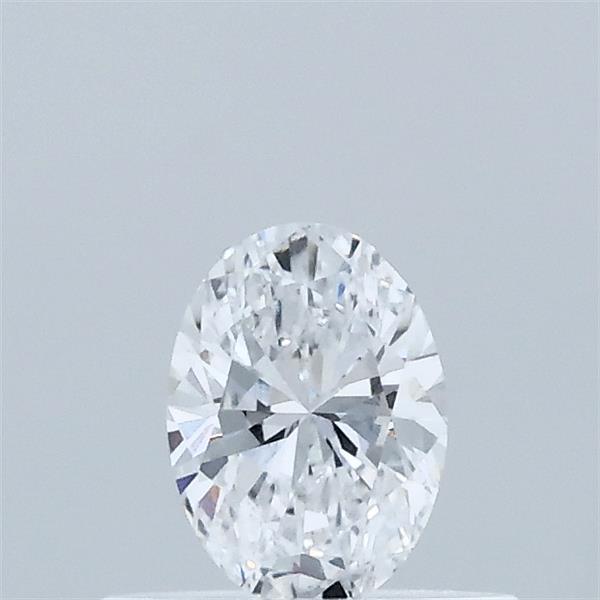 0.34 Carat Oval Lab Grown Diamond, Very Good Polish, D Color, VS1 Clarity