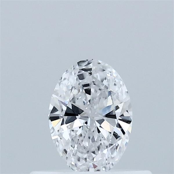 0.34 Carat Oval Lab Grown Diamond, Very Good Polish, D Color, VS1 Clarity