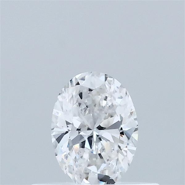0.34 Carat Oval Lab Grown Diamond, Very Good Polish, D Color, VS2 Clarity
