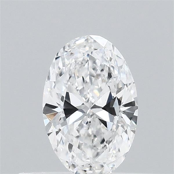 0.34 Carat Oval Lab Grown Diamond, Very Good Polish, D Color, VVS2 Clarity