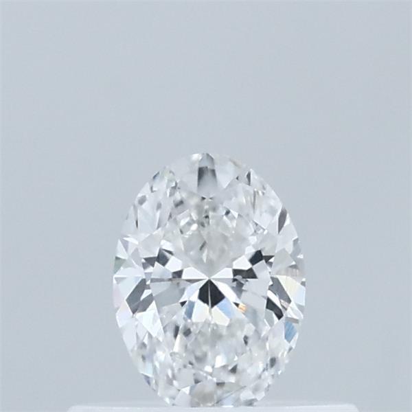 0.34 Carat Oval Lab Grown Diamond, Very Good Polish, E Color, VVS2 Clarity