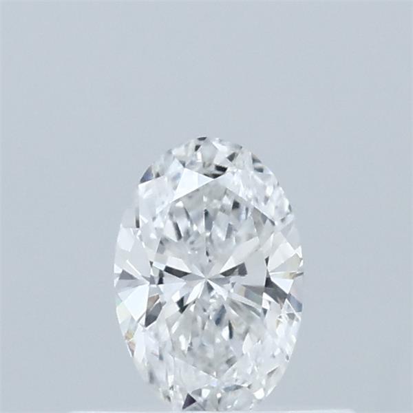 0.35 Carat Oval Lab Grown Diamond, Very Good Polish, D Color, VS1 Clarity