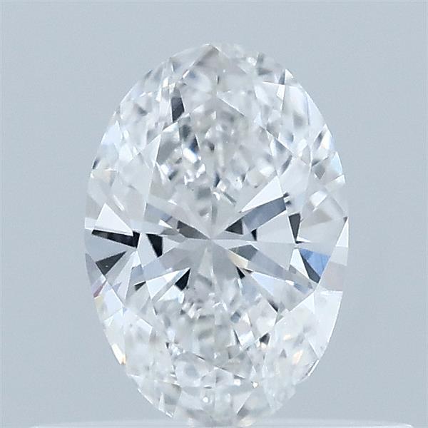0.35 Carat Oval Lab Grown Diamond, Very Good Polish, D Color, VS1 Clarity