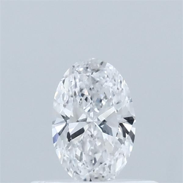 0.35 Carat Oval Lab Grown Diamond, Very Good Polish, D Color, VS1 Clarity