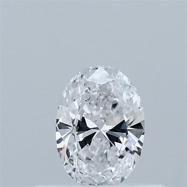 0.35 Carat Oval Lab Grown Diamond, Very Good Polish, D Color, VVS1 Clarity