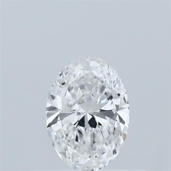 0.35 Carat Oval Lab Grown Diamond, Very Good Polish, D Color, VVS2 Clarity