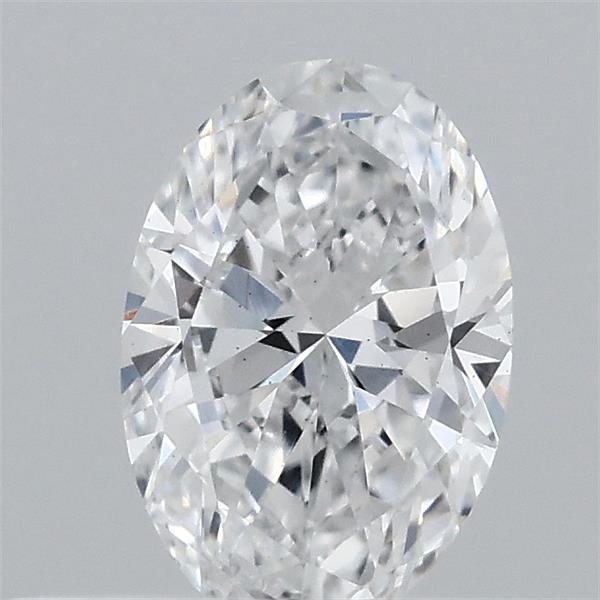 0.36 Carat Oval Lab Grown Diamond, Very Good Polish, D Color, VS2 Clarity
