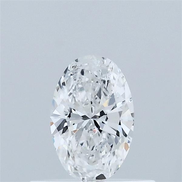 0.36 Carat Oval Lab Grown Diamond, Very Good Polish, D Color, VVS2 Clarity