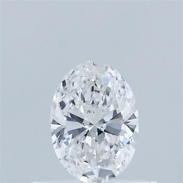 0.37 Carat Oval Lab Grown Diamond, Very Good Polish, D Color, VS1 Clarity