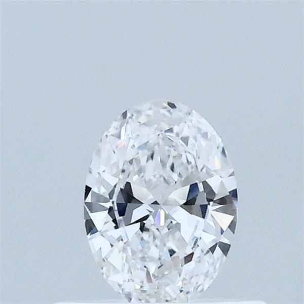 0.38 Carat Oval Lab Grown Diamond, Very Good Polish, D Color, VS1 Clarity