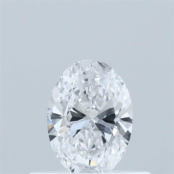 0.38 Carat Oval Lab Grown Diamond, Very Good Polish, D Color, VS1 Clarity
