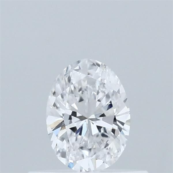 0.38 Carat Oval Lab Grown Diamond, Very Good Polish, D Color, VS1 Clarity
