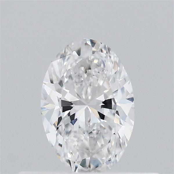 0.39 Carat Oval Lab Grown Diamond, Very Good Polish, D Color, VS1 Clarity