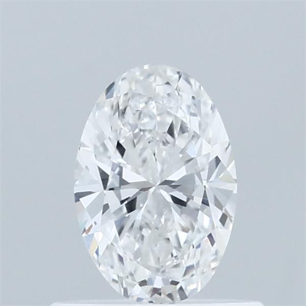 0.55 Carat Oval Lab Grown Diamond, Very Good Polish, D Color, VS1 Clarity