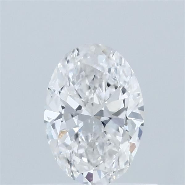 0.55 Carat Oval Lab Grown Diamond, Very Good Polish, D Color, VS1 Clarity
