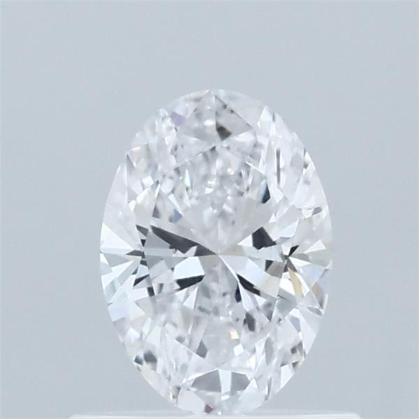 0.56 Carat Oval Lab Grown Diamond, Very Good Polish, D Color, VS1 Clarity