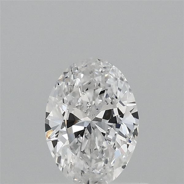 0.56 Carat Oval Lab Grown Diamond, Very Good Polish, D Color, VS1 Clarity