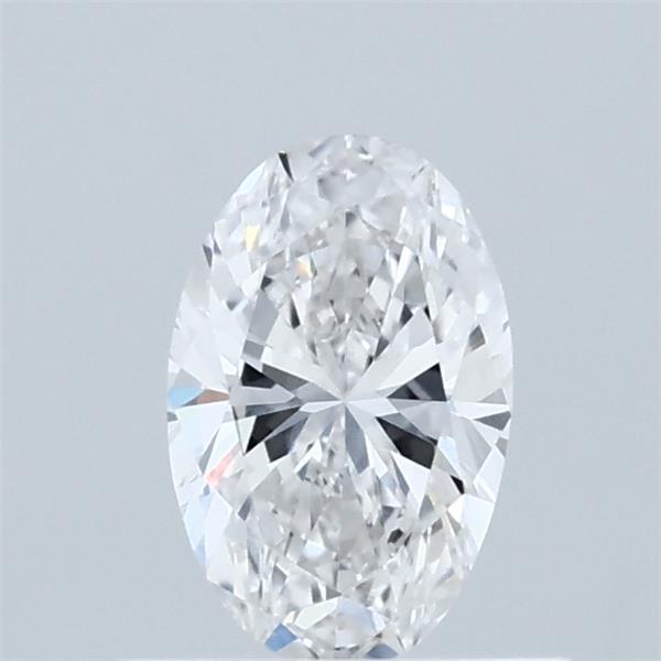 0.56 Carat Oval Lab Grown Diamond, Very Good Polish, E Color, VVS2 Clarity