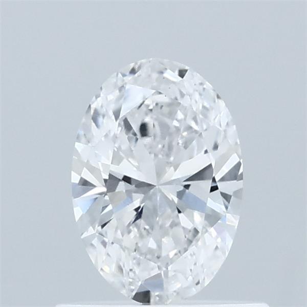 0.57 Carat Oval Lab Grown Diamond, Good Polish, D Color, VS1 Clarity